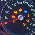car abs light on dashboard