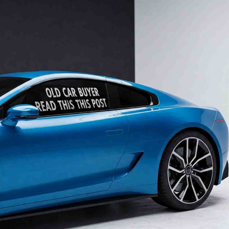 BEFORE BUYING A SECOND OWNER CAR