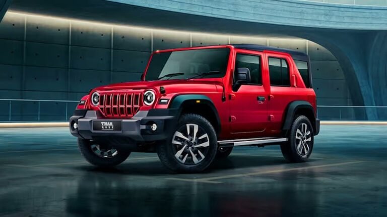 mahindra thar price