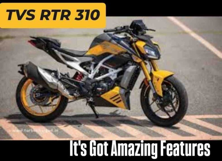 TVS Apache RTR 310 Price in India officially launched