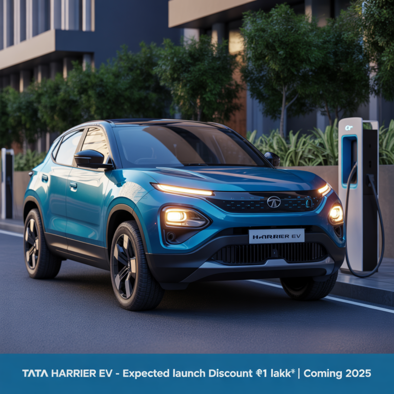Tata Harrier EV Discount in India