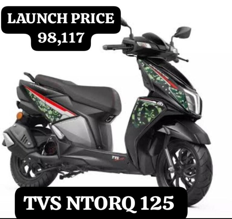 TVS Ntorq 125 Super Soldier Edition Launched