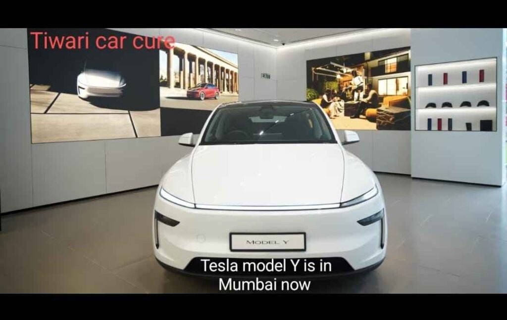 Tesla in Mumbai it has officially launched its first showroom in Mumbai 2025