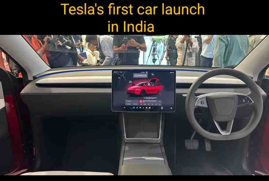 Tesla Model Y Launched First Showroom Opens In Mumbai 2025