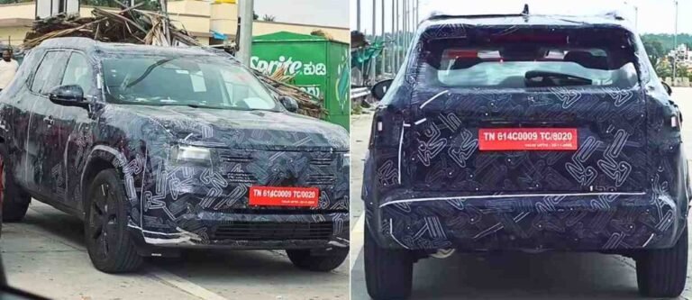 Nissan_SUV_Spied_Testing_in_India