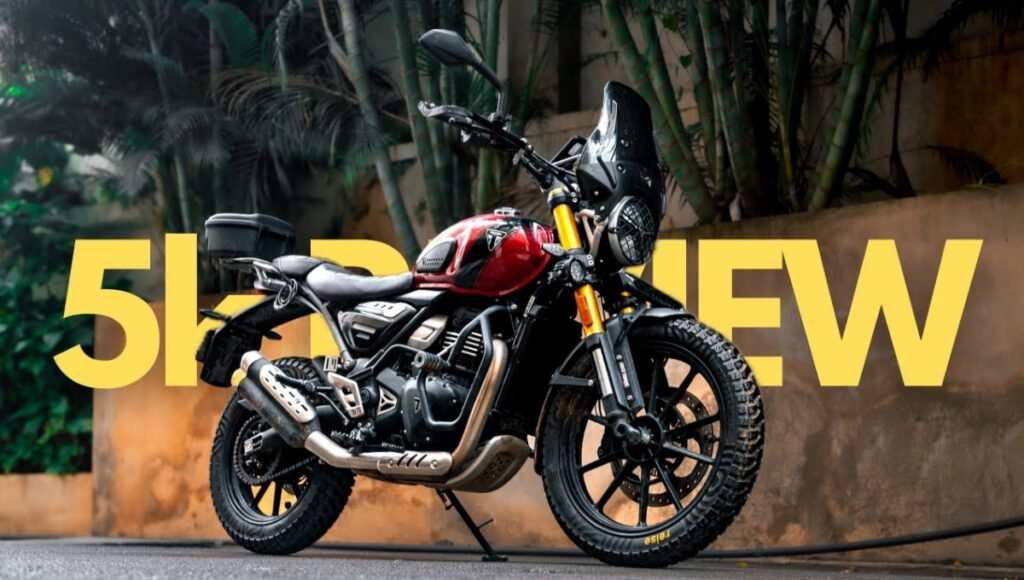Triumph Scrambler 400 X: A Perfect Blend of Power, Comfort and Timeless British Style
