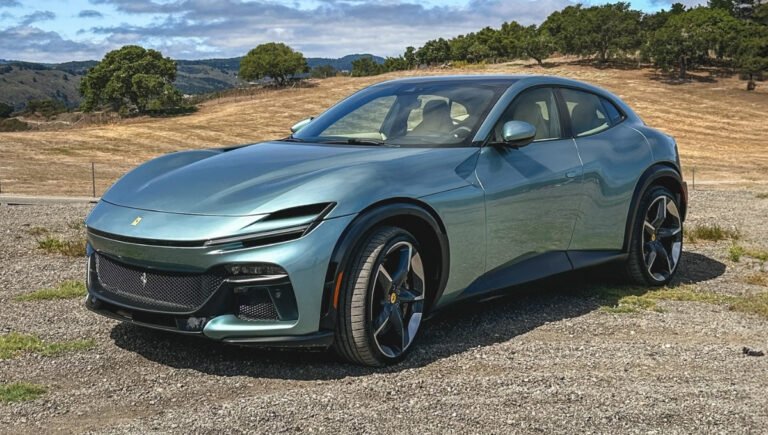 Ferrari Purosangue SUV Review: Luxury, 6496cc Engine, 4-Seater Comfort, and Stunning Design