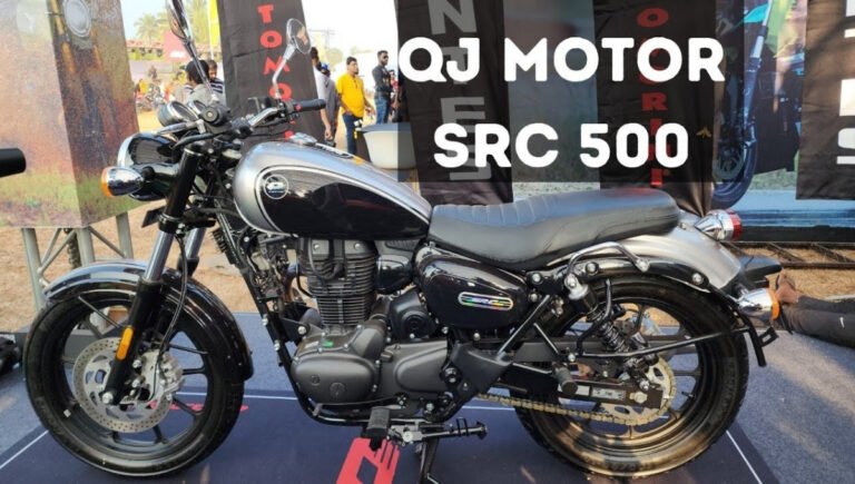 QJ Motor SRC 500 Price, Features, Colors, Specifications, Stylish Cruiser Bike India