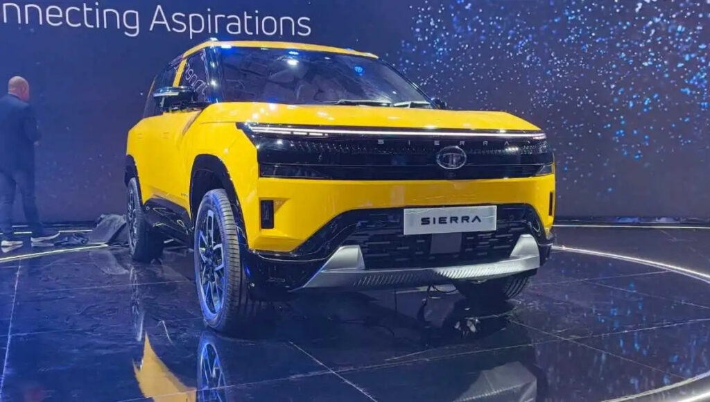 Tata Sierra: Returns in 2025 with Powerful ICE Version and Futuristic Design Vision