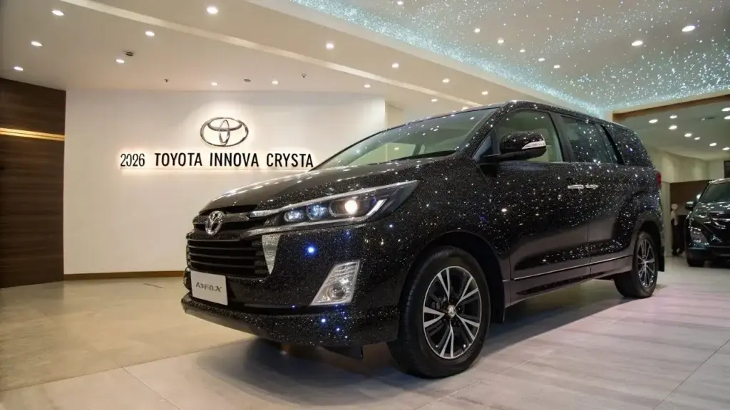 टोयोटा इनोवा क्रिस्टा 2026