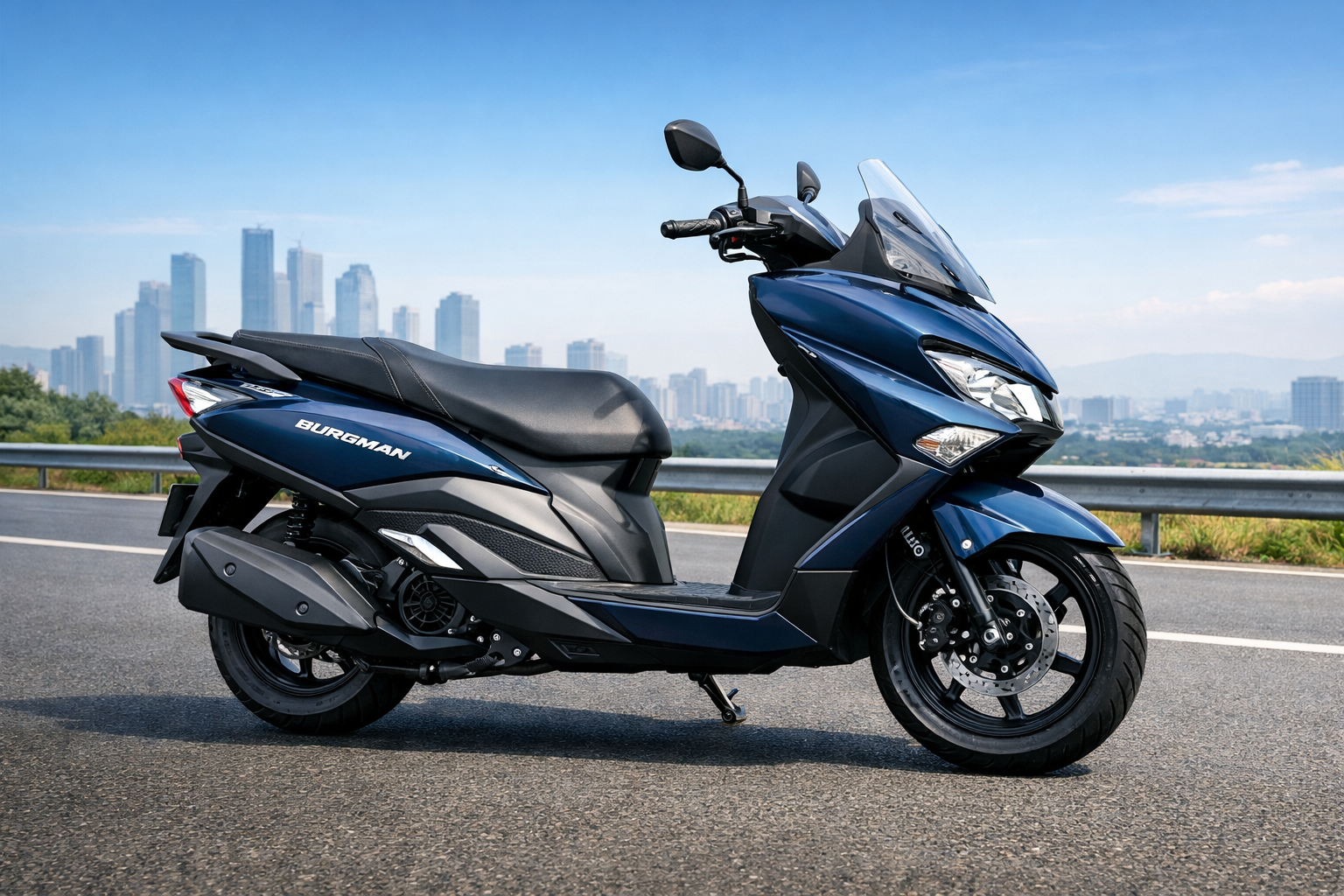 Suzuki Burgman in new color