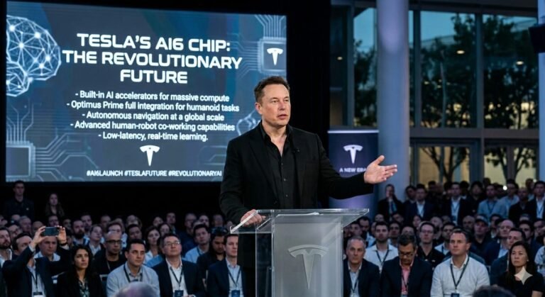 Elon Musk Talks About Tesla's Al6 Chip Launch