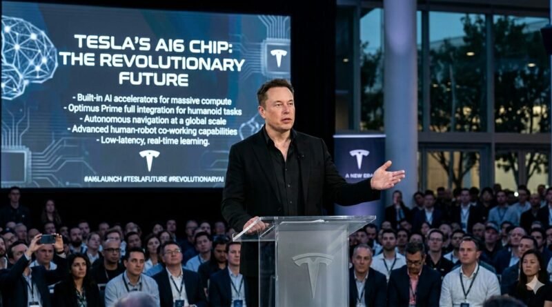 Elon Musk Talks About Tesla's Al6 Chip Launch