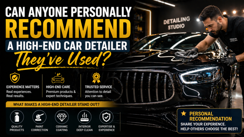 High-End Car Detailer