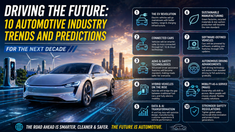 Automotive industry trends and predictions