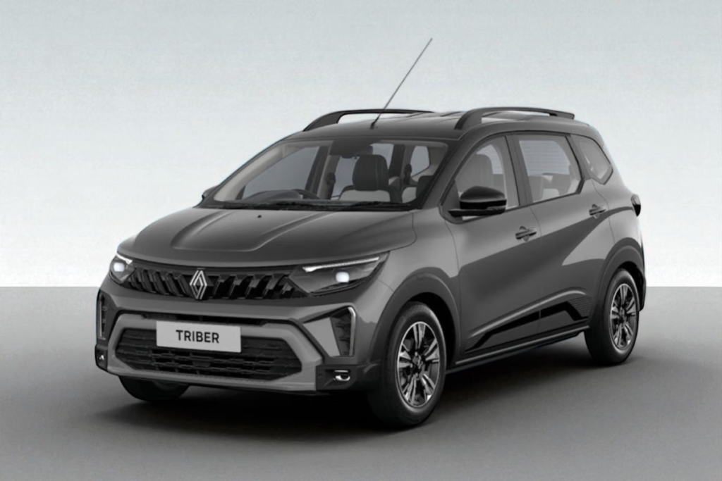 Renault Tribers budget car with 7-seater 