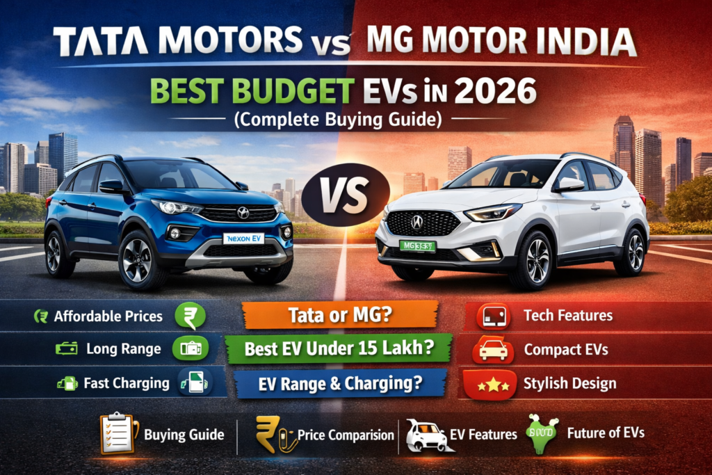 Tata vs MG budget EV 2026