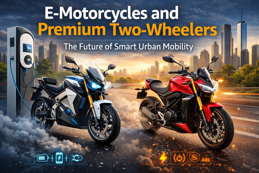 E-Motorcycles and Premium Two-Wheelers
