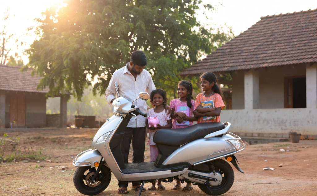 Affordable EV Scooty