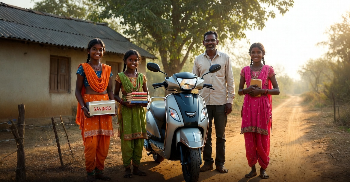 Affordable EV Scooty