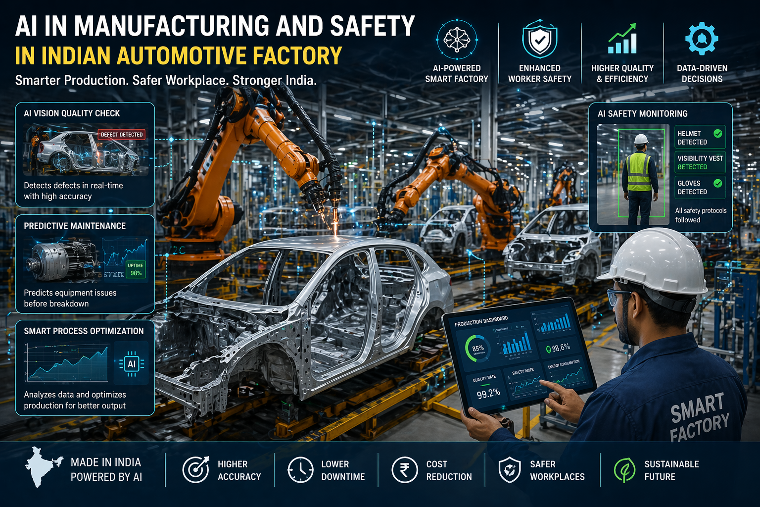 AI in Manufacturing and Safety in Indian Automotive Factory