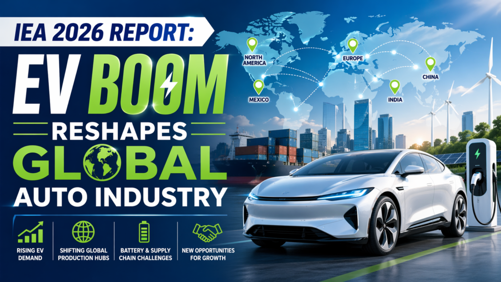 IEA EV report electric vehicle production shift