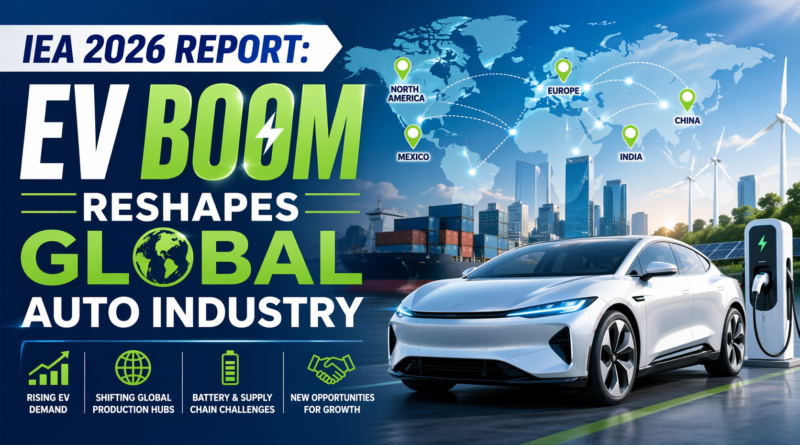 IEA EV report electric vehicle production shift