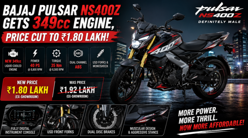 Bajaj Pulsar NS400Z