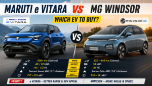 Maruti e-Vitara vs MG Windsor