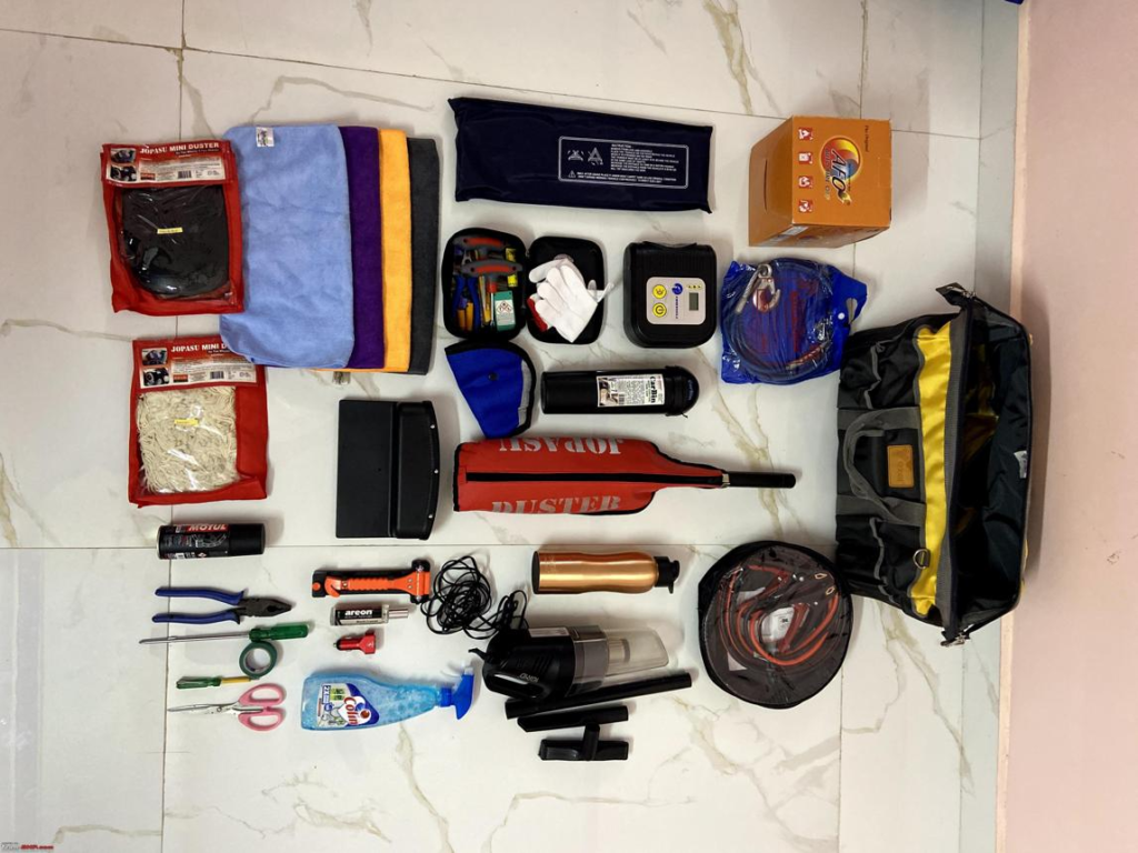 Portable car tools