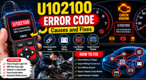 U102100 error code
