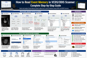 Event Memory in VCDS/ODIS Scanner