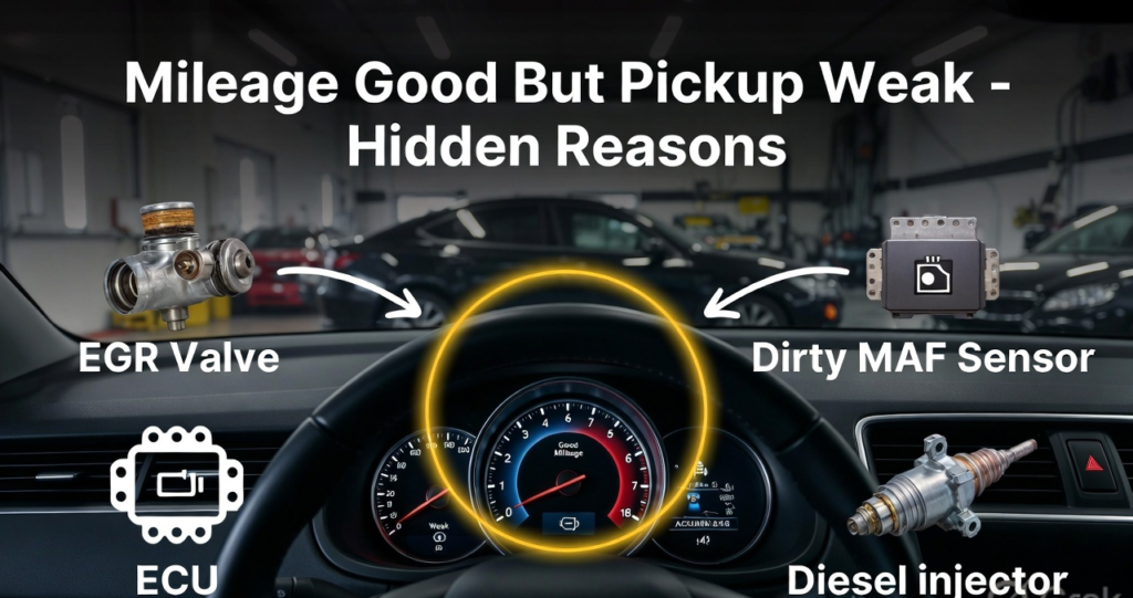 mileage good but pickup weak