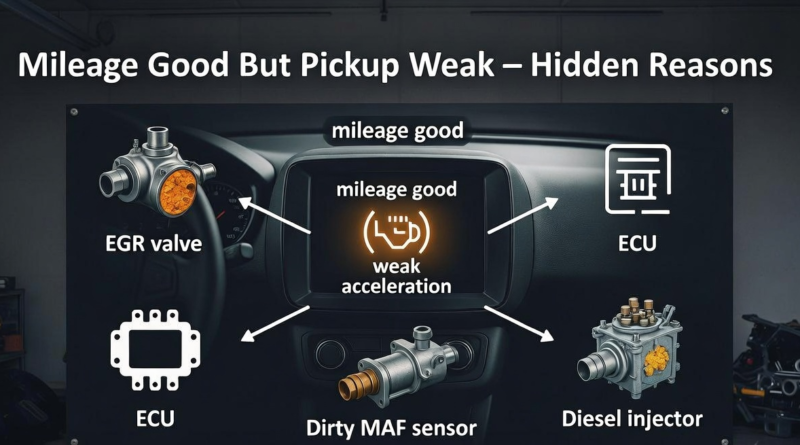 mileage good but pickup weak