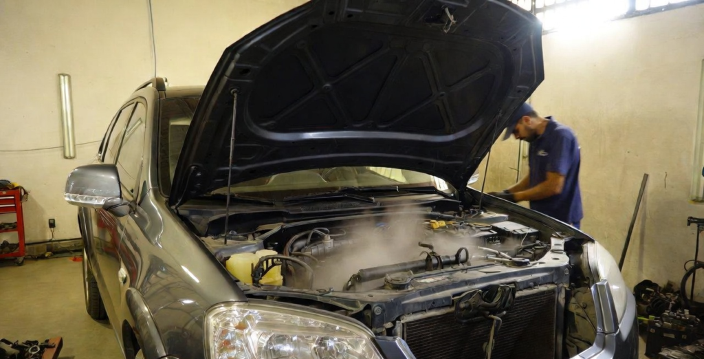 Chevrolet Captiva engine overheating