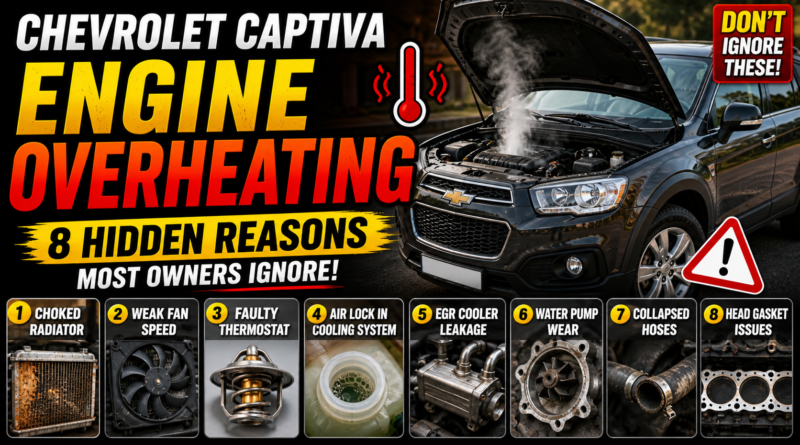 Chevrolet Captiva engine overheating