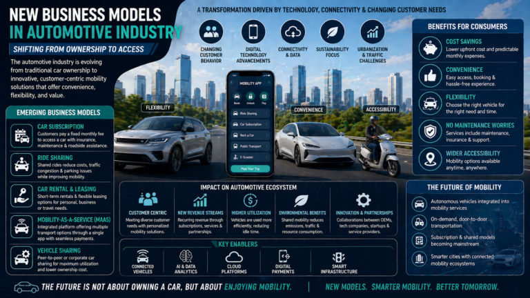 New business models in automotive industry