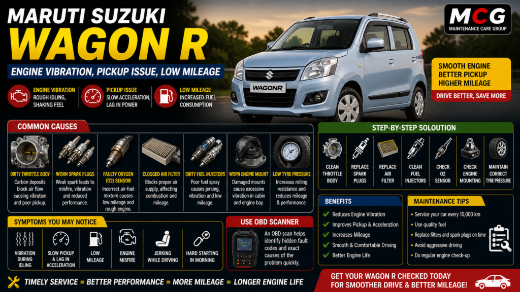 Maruti Suzuki Wagon R Engine Vibration