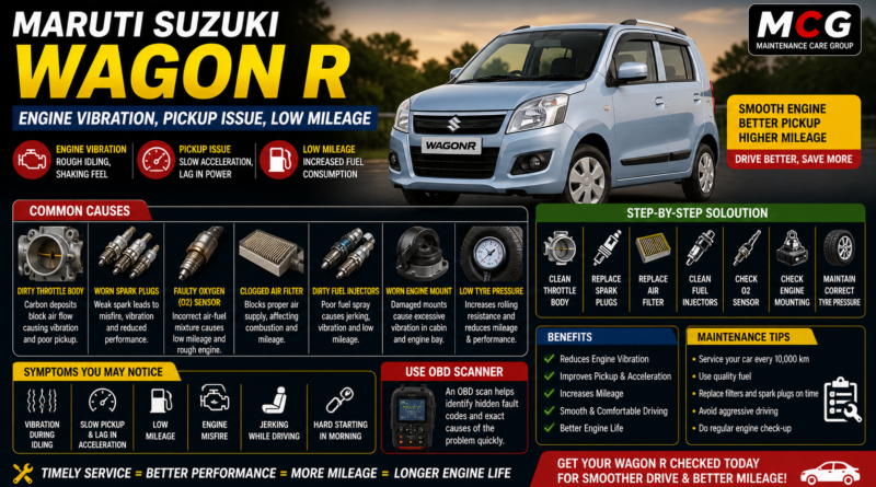 Maruti Suzuki Wagon R Engine Vibration