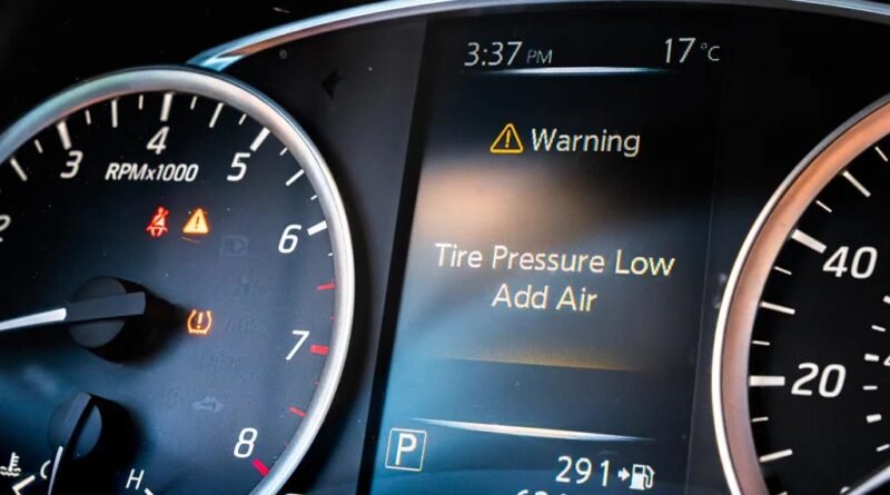 Tire Pressure Warning Light ON Dashboard Alert