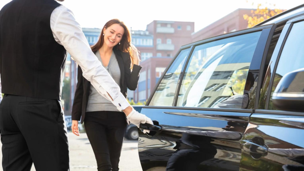 Green SM Limo Ride Service