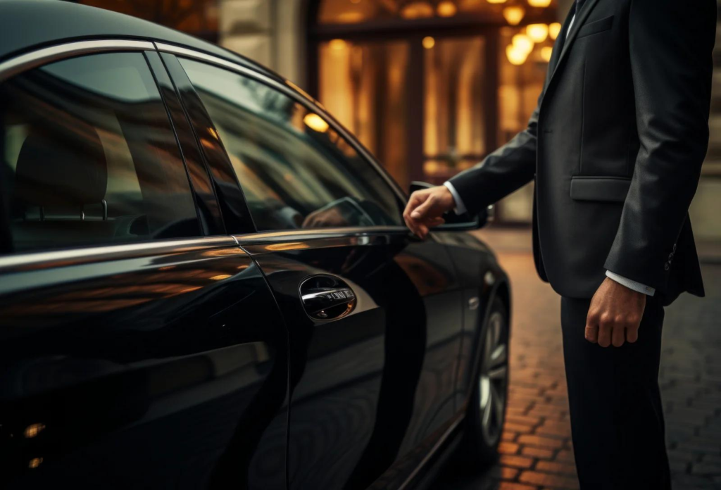 Green SM Limo Ride Service