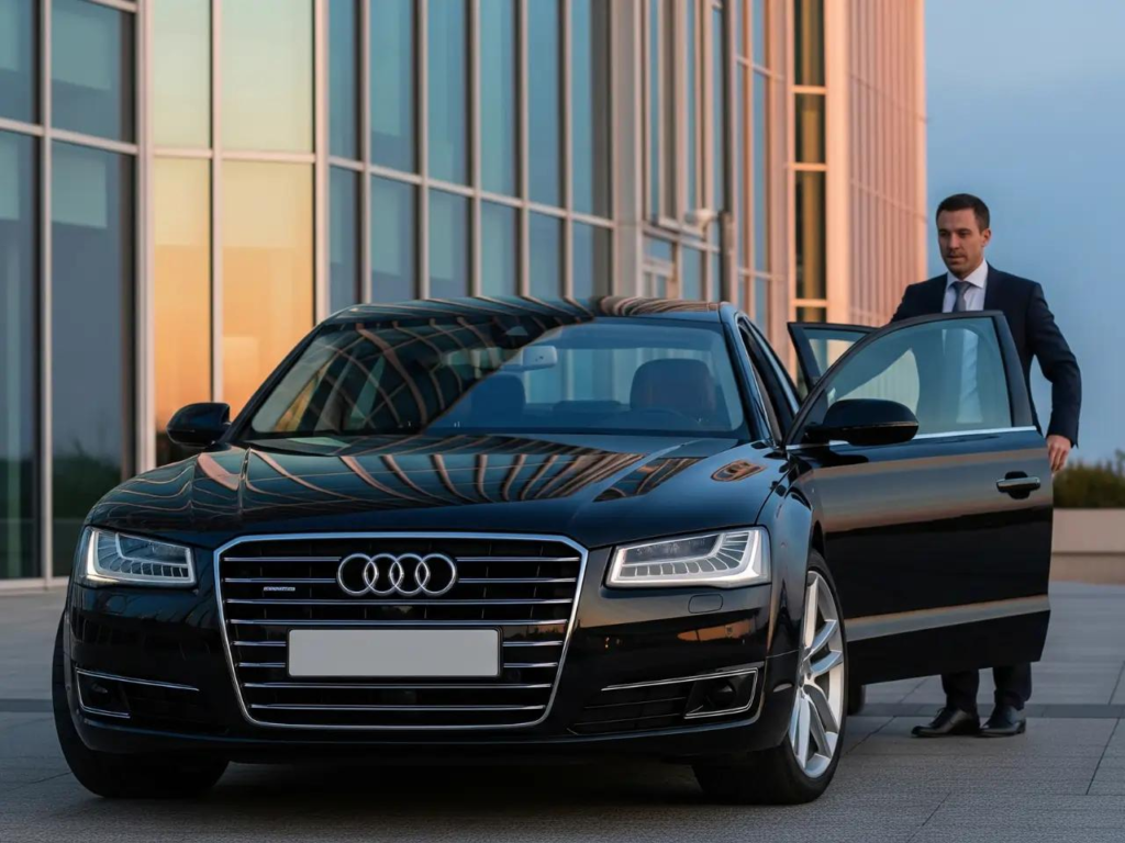 Green SM Limo Ride Service