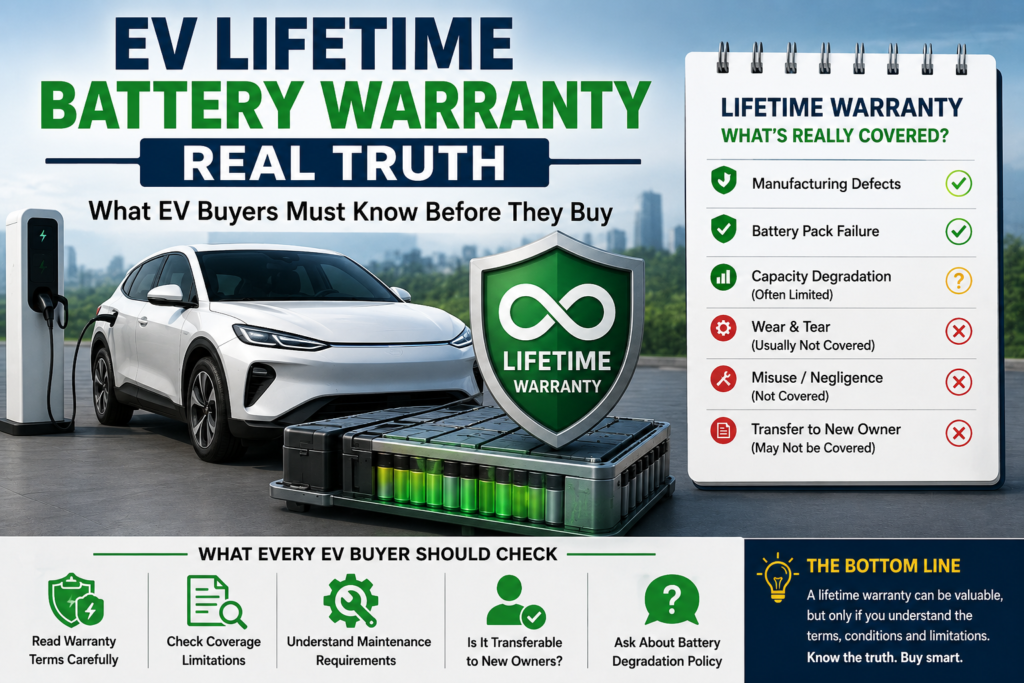 EV lifetime battery warranty real Truth
