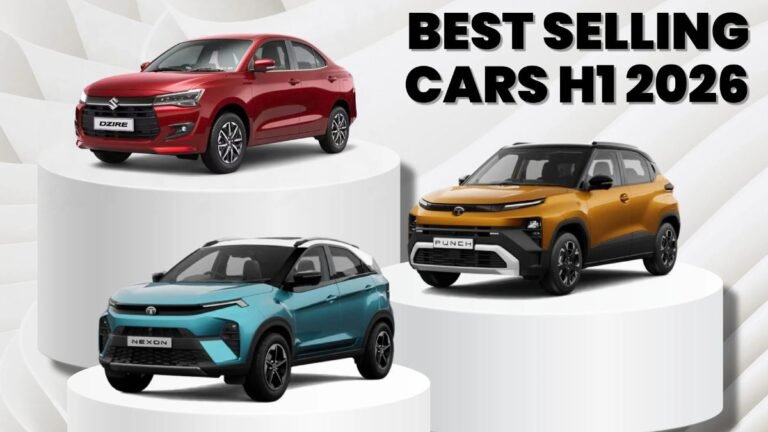 Top 10 Best-Selling Cars H1 2026