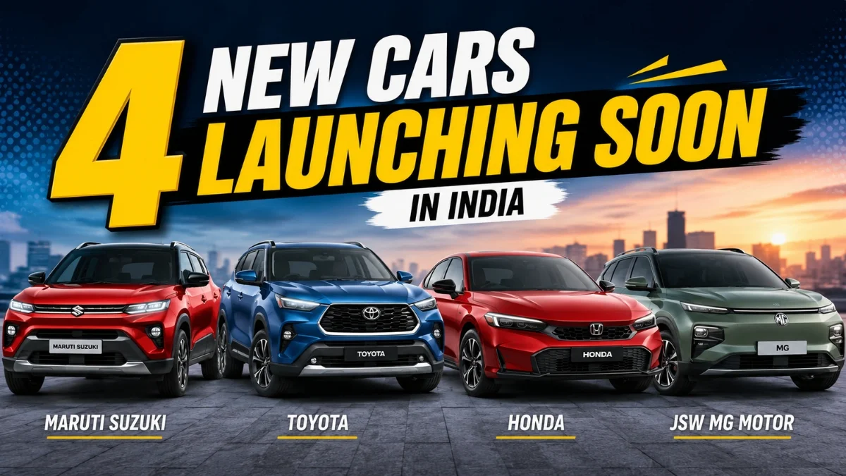 4 New Cars Launching Soon in India