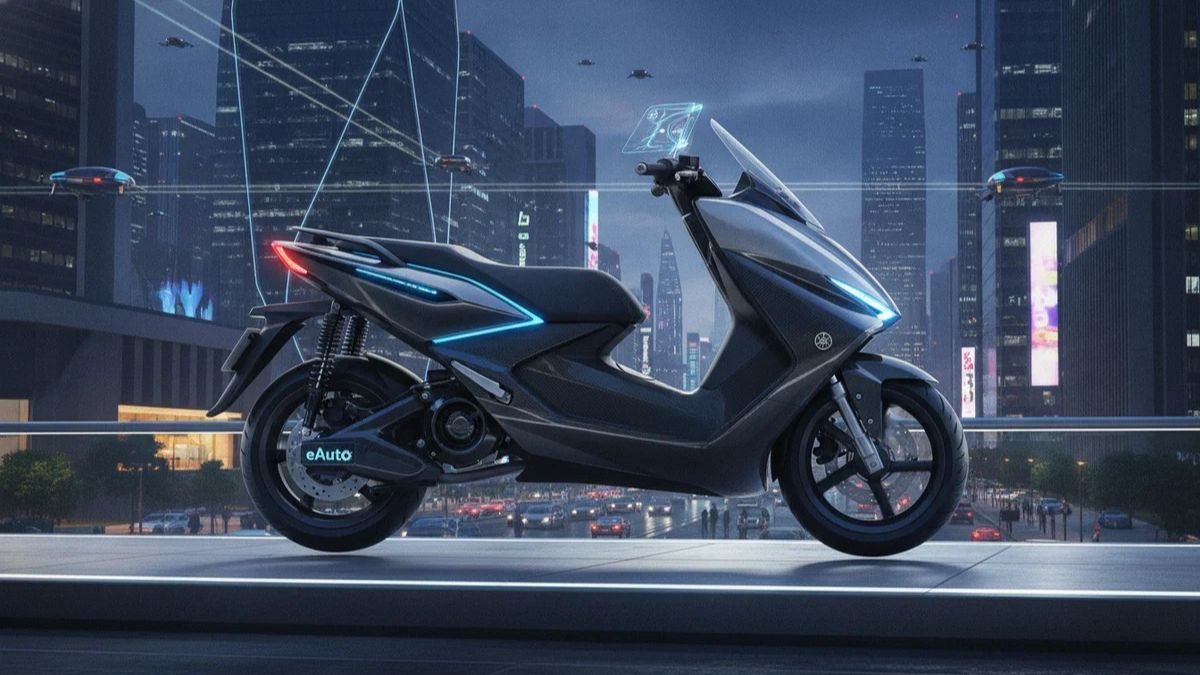 Yamaha New Electric Scooter