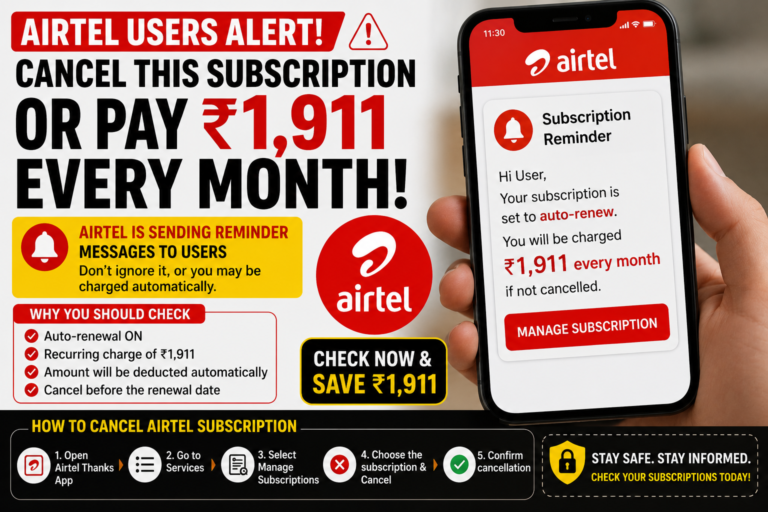 Airtel subscription