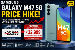 Samsung Galaxy M47 Price Hike