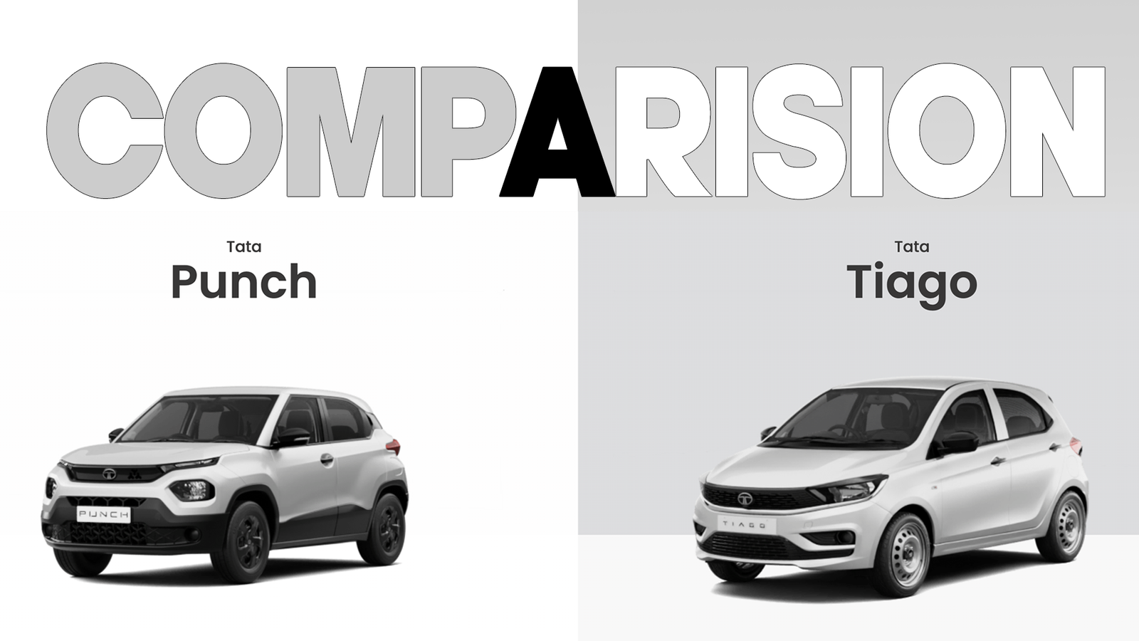 Tata Punch vs Tata Tiago